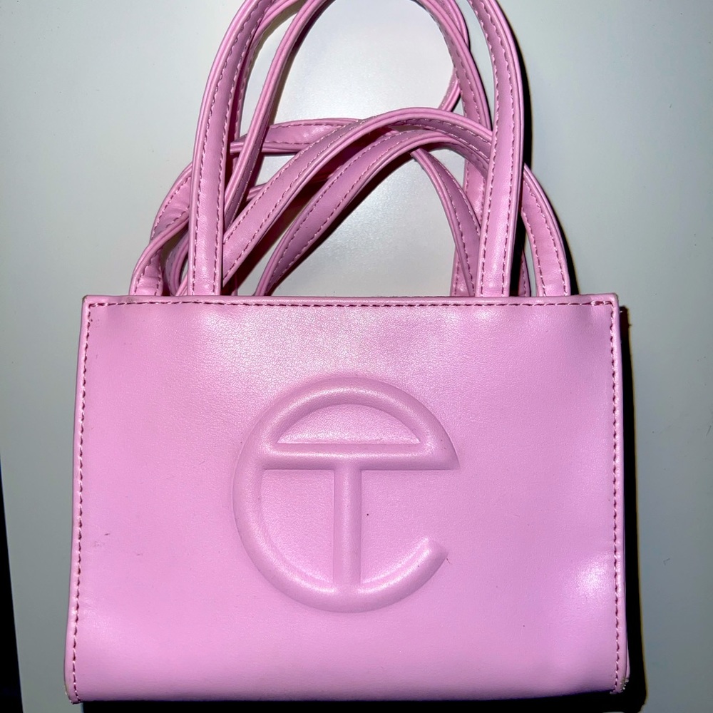 Lightly used bubble gum telfar bag